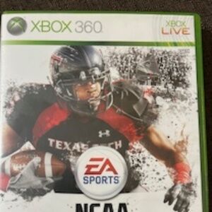 XBOX 306 NCAA FOOTBALL 10 VIDEO GAME - USED